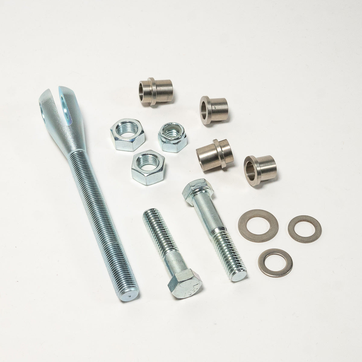 Multi-Strap Clevis Mount Display of Included Parts and Hardware 