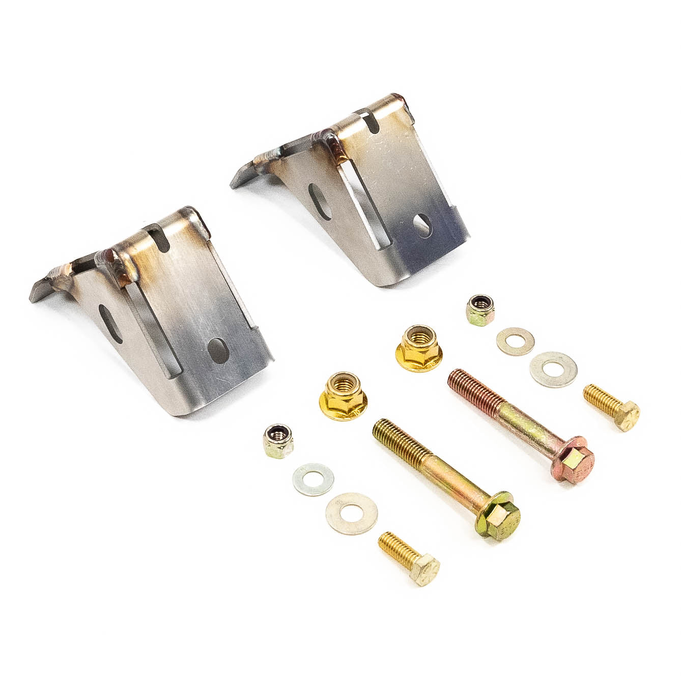 '09-22 Ford F-150 SDHQ Built Rear Shock Guards Display of Included parts and Hardware 