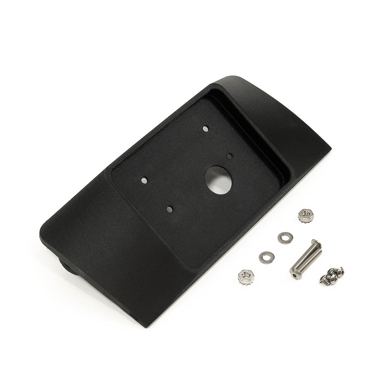 2019-2024 Ram 2500/3500 SDHQ Built 3D Printed Sunglass Keypad Mount Conversion Display of included parts and hardware