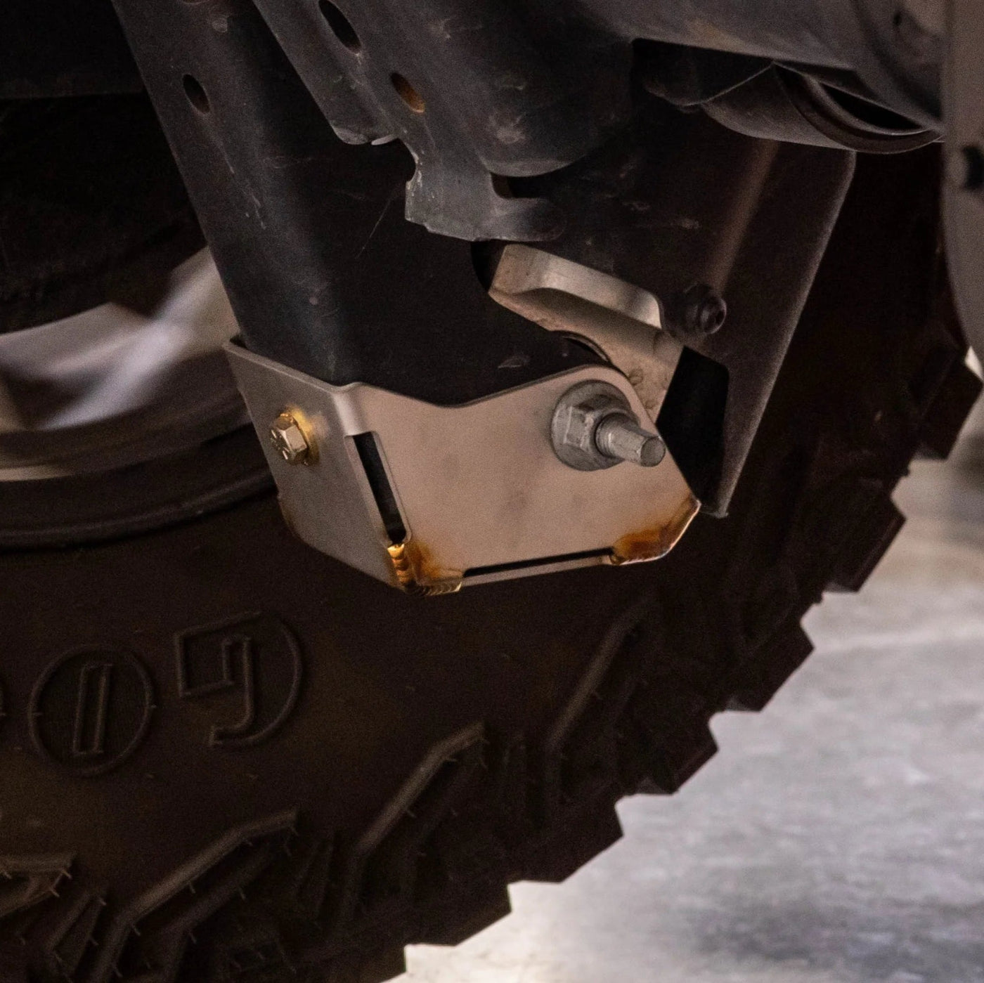 2025 Ram 1500 RHO SDHQ Built Rear Shock Guards installed