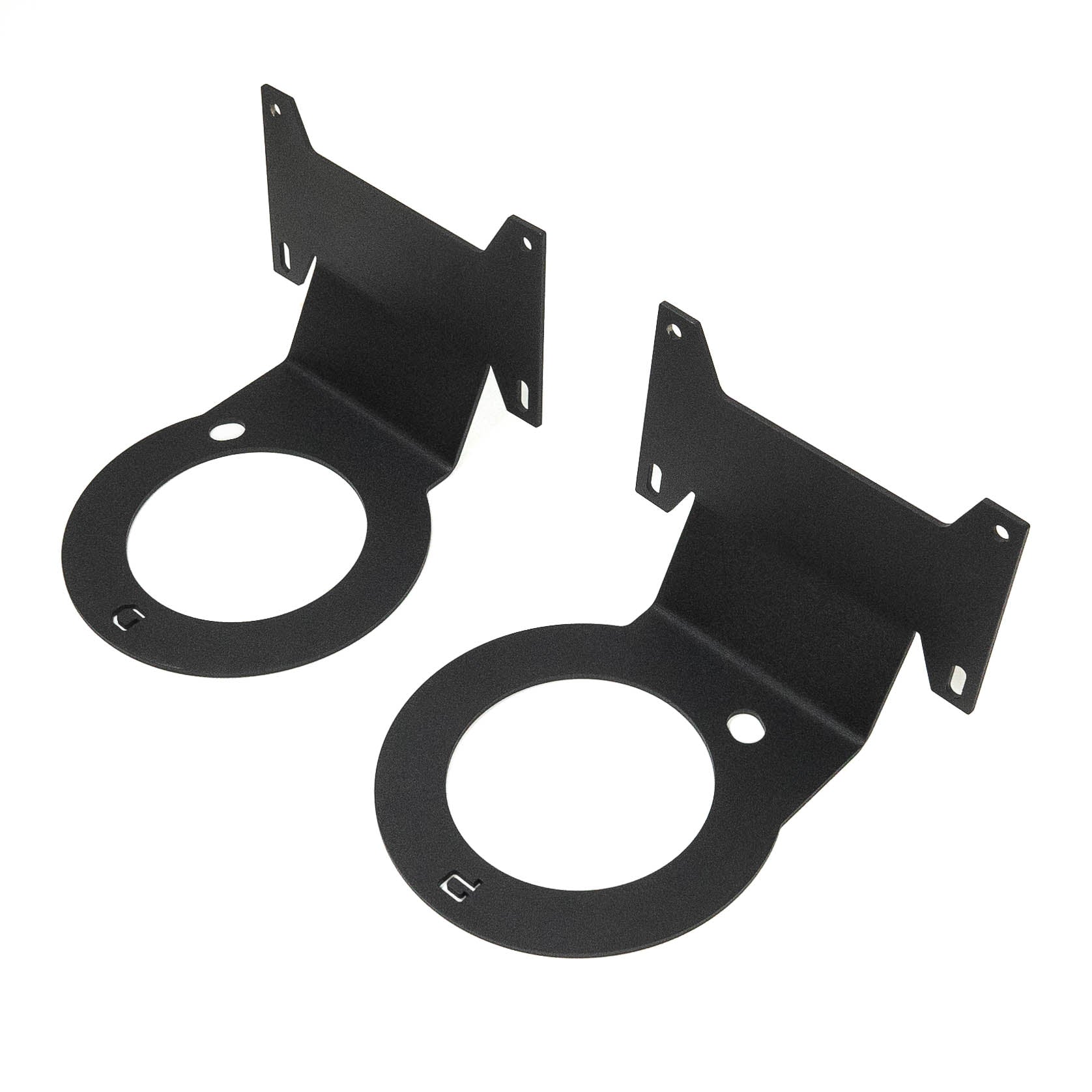 SDHQ Built '14-24 Ram 2500/3500 Billet Reservoir Mounting Kit Display of included parts