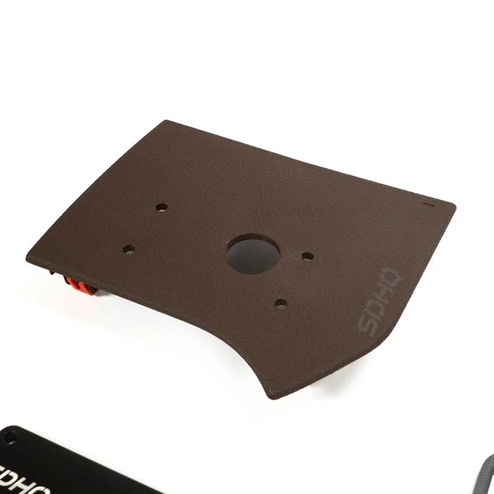 '19-23 Ram 2500/3500 SDHQ Built Switch-Pros Keypad Mount Display of Included Parts - Brown 