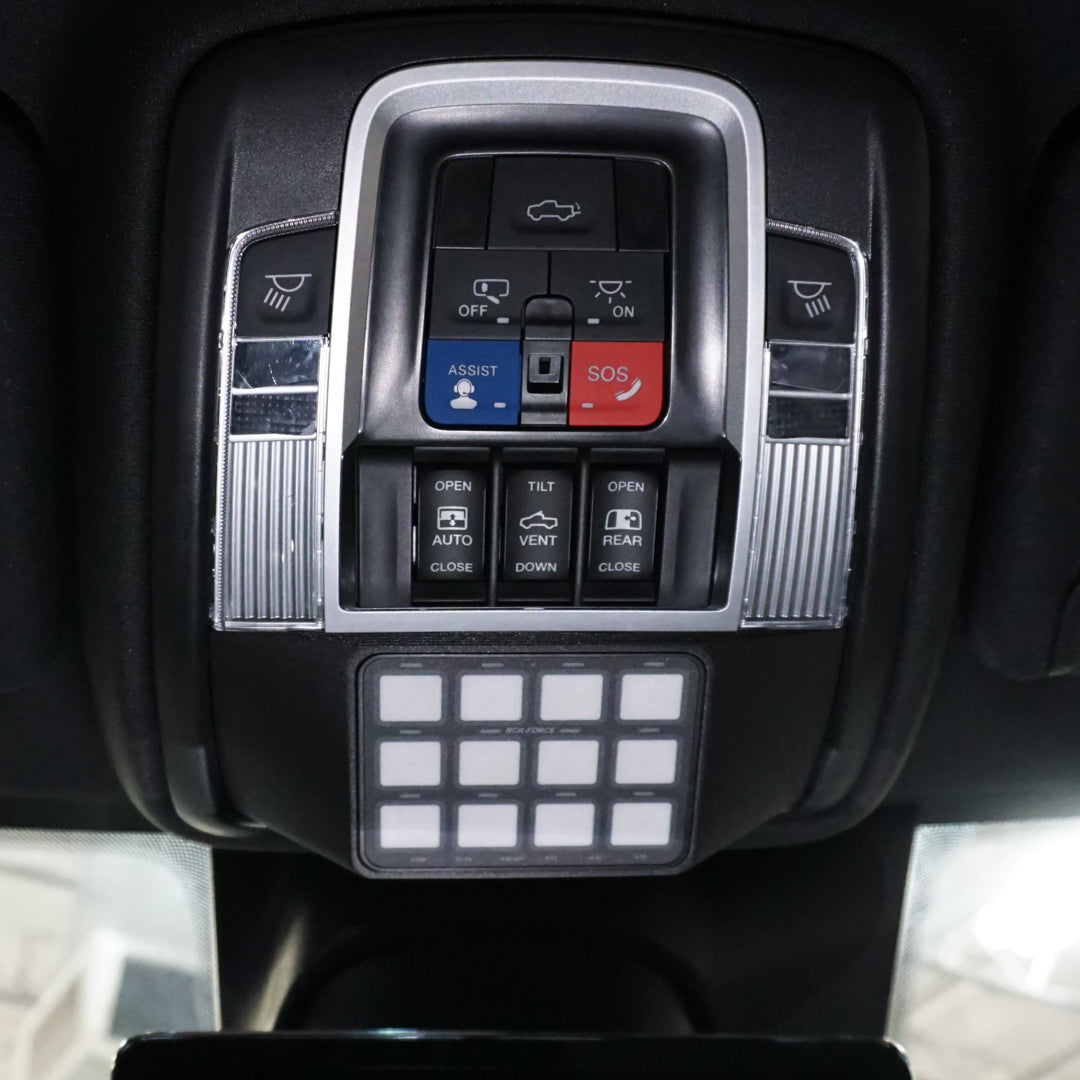 2019-2024 Ram 2500/3500 SDHQ Built 3D Printed Sunglass Keypad Mount Conversion Installed 