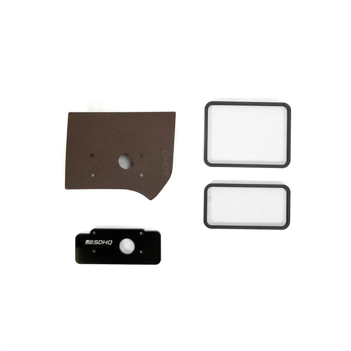 '19-25 Ram 2500/3500 SDHQ Built Complete Switch-Pros RCR-FORCE-12 Kit Display of Brown Keypad Mount - Included Parts 