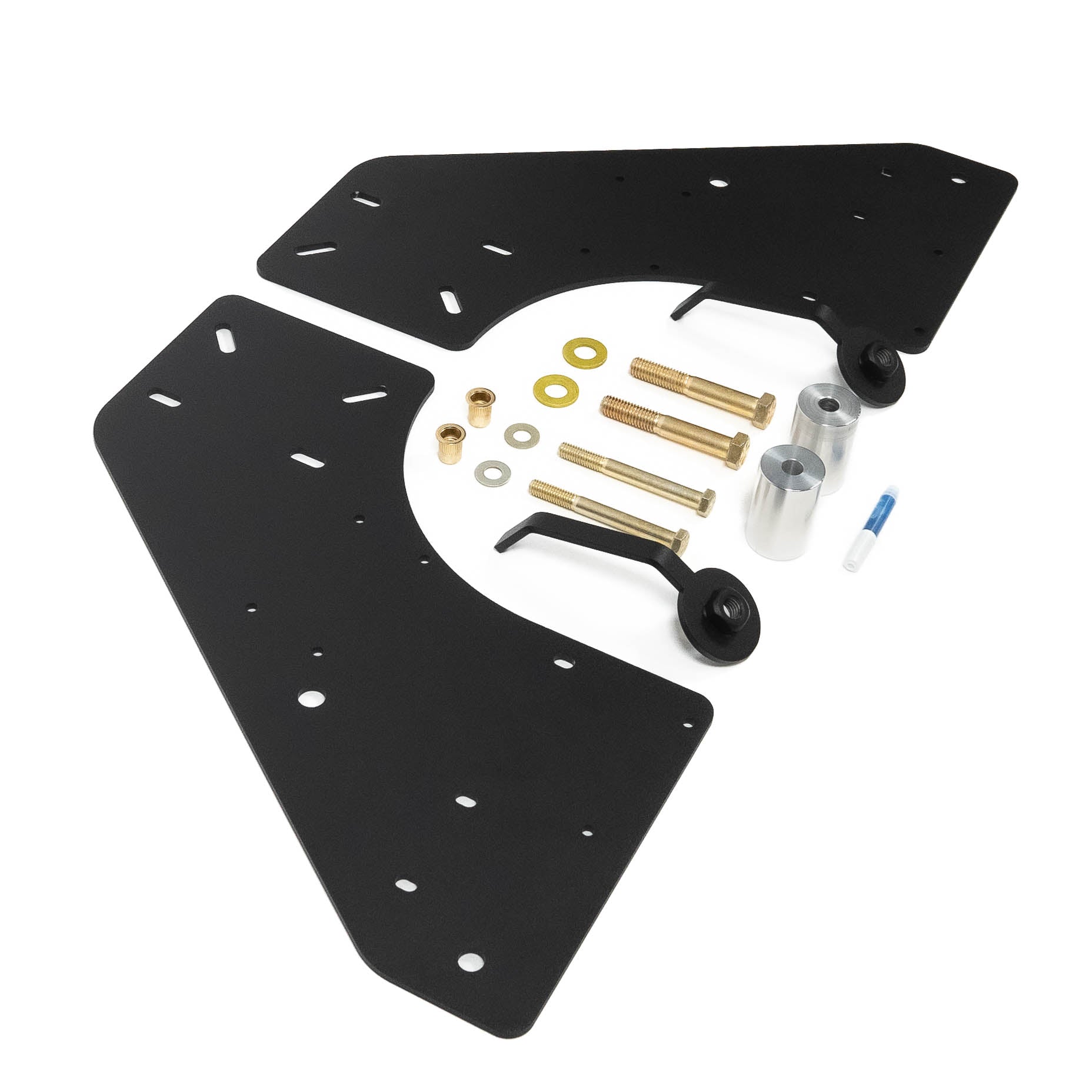 '10-23 Ram 2500/3500 SDHQ Built Under Bed Air Compressor Mount Display of Included Parts and Hardware 