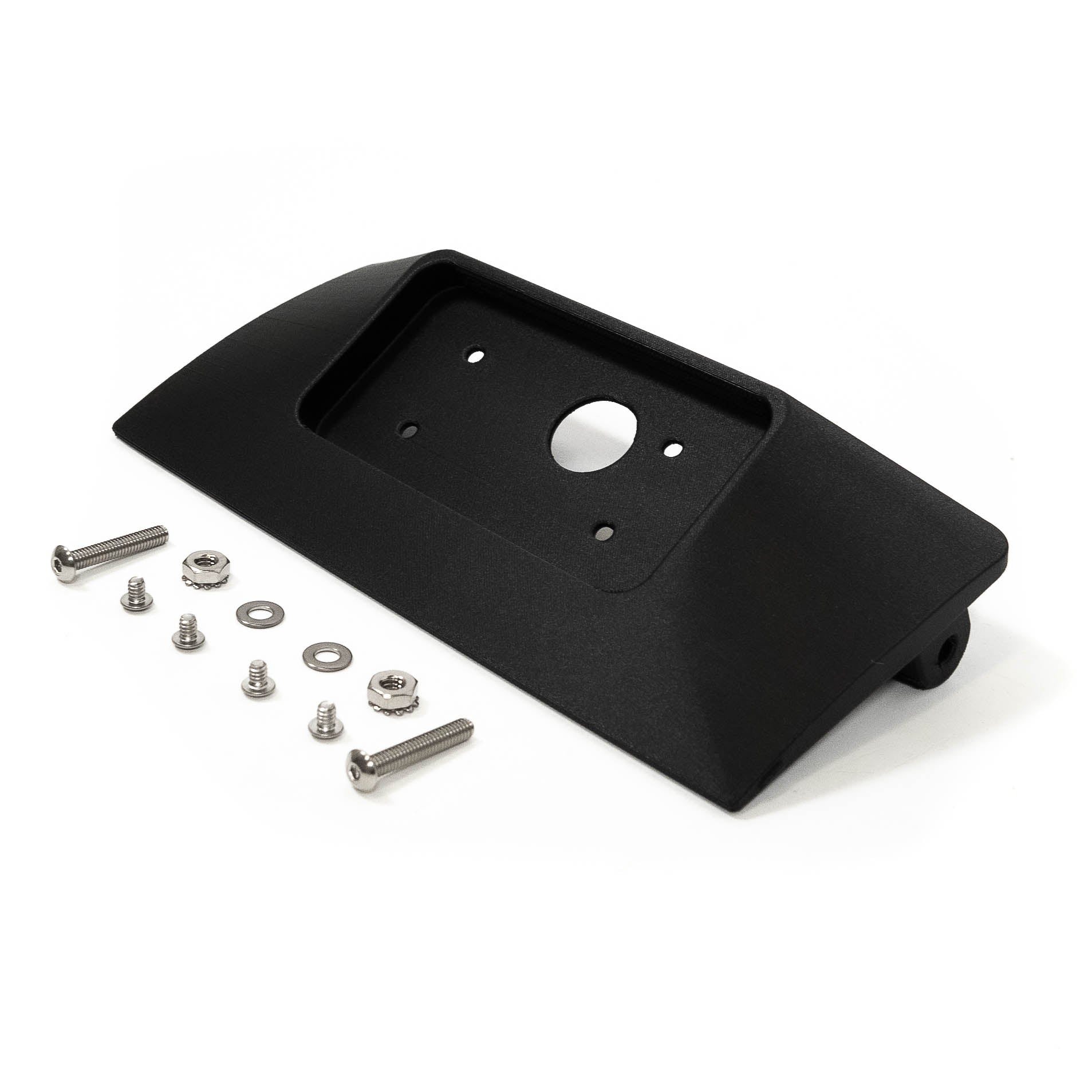 2021-2023 Ram TRX SDHQ Built 3D Printed Sunglass Keypad Mount Conversion Display of included parts and hardware 