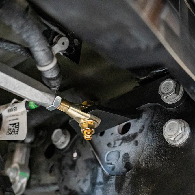 2025 Ram 1500 RHO SDHQ Built Hidden Bedside Support System display of tensioner installed