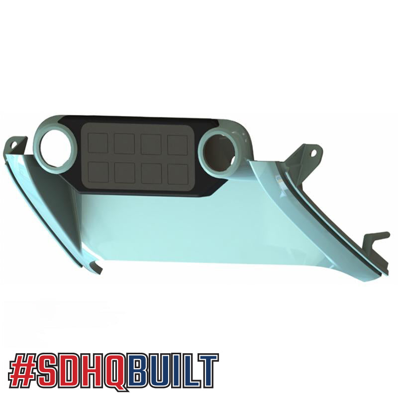 '19-Current Ford Ranger SDHQ Built Switch Pros SP-9100 Keypad Mount design