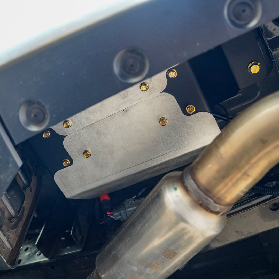 '24 Ford Ranger/Ranger Raptor Air Compressor Mount installed display 