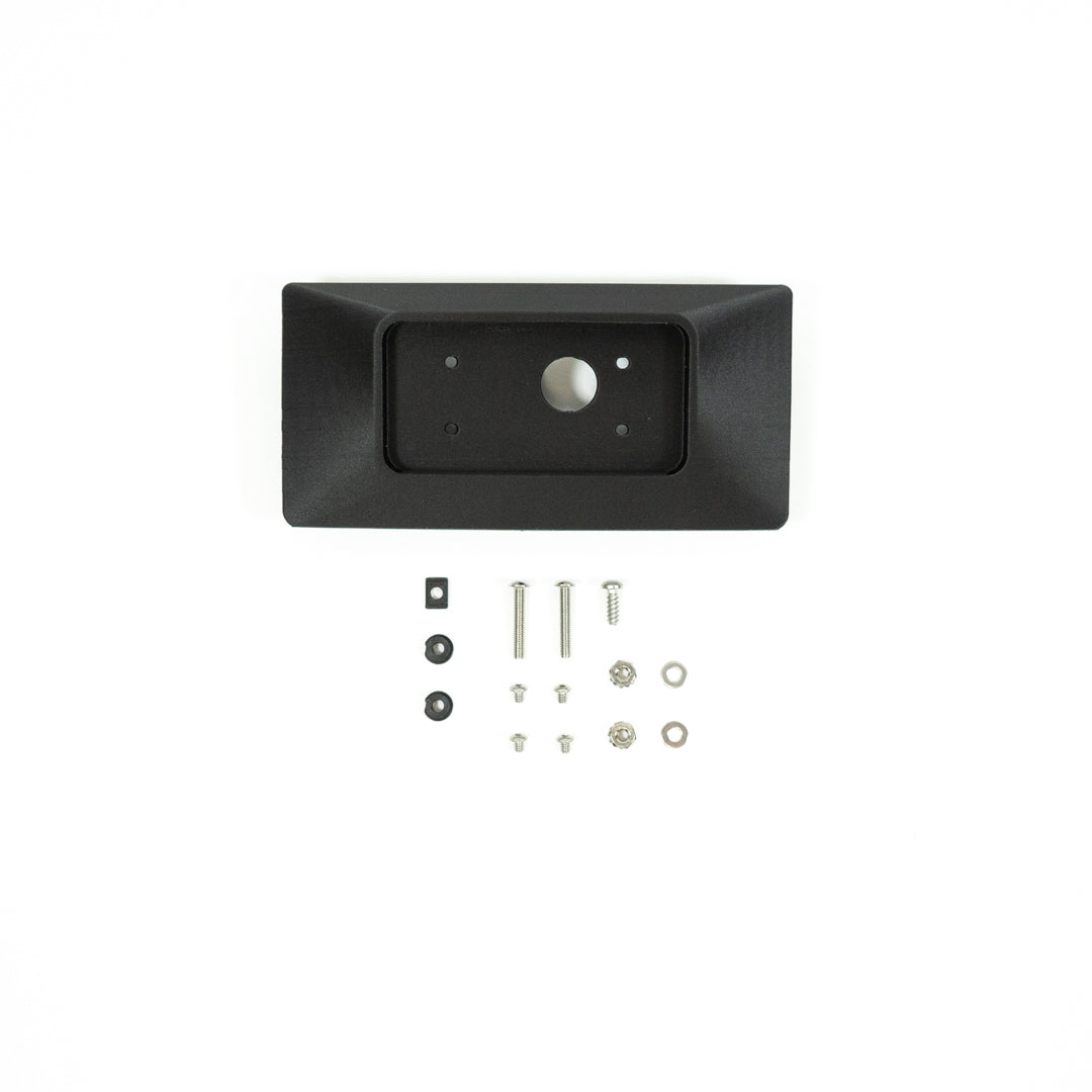 '24 Ford Ranger/Ranger Raptor Overhead Switch Pros Keypad Mount Display of included parts and Hardware 