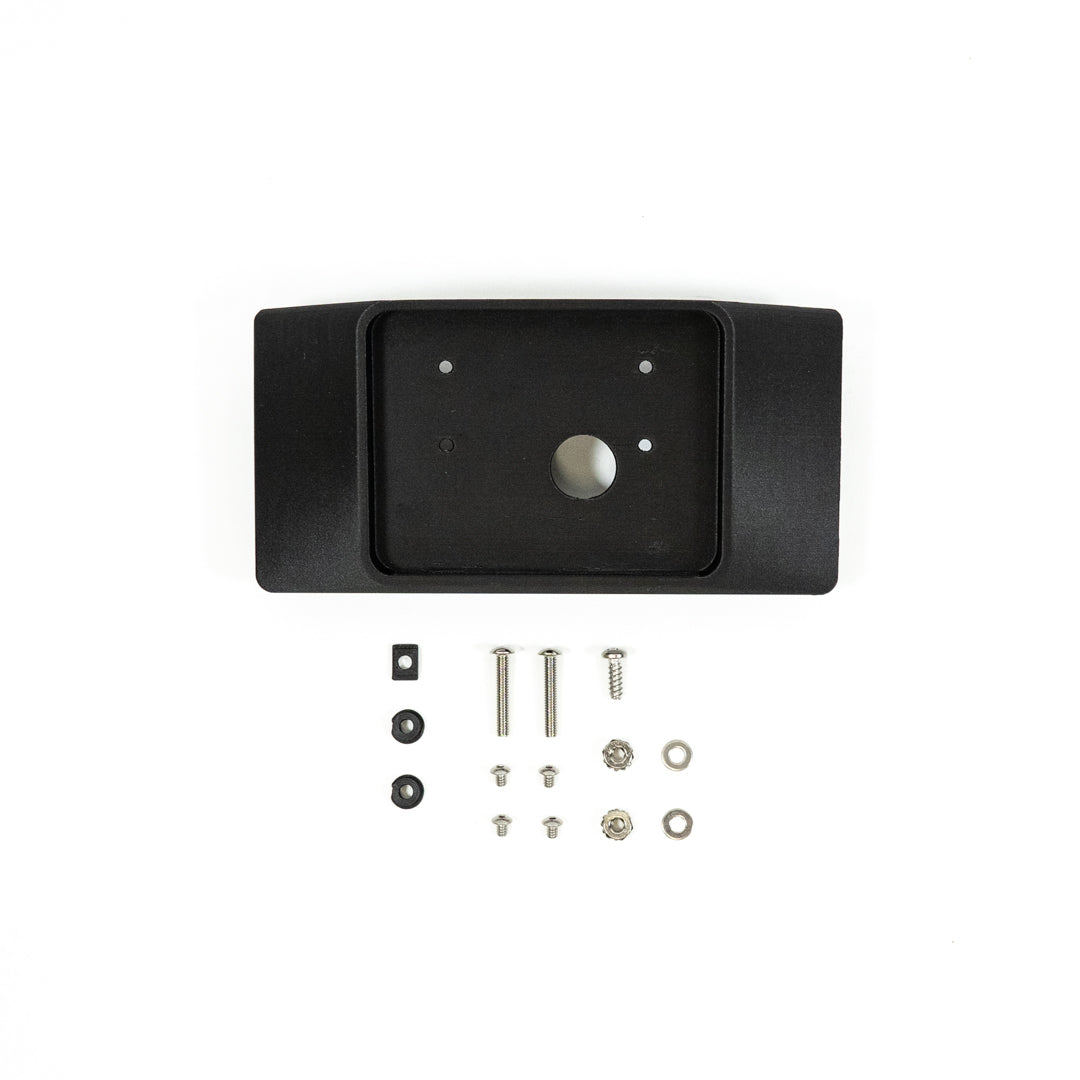 '24 Ford Ranger/Ranger Raptor Overhead Switch Pros Keypad Mount Display of included parts and hardware 