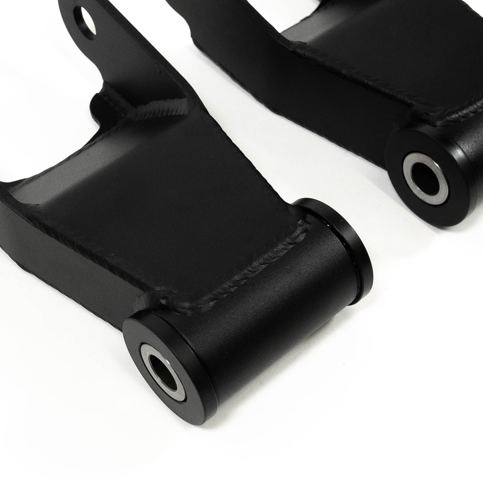 '17-20 Ford Raptor SDHQ Built 1" Rear Lowering Shackle Close-up Display 