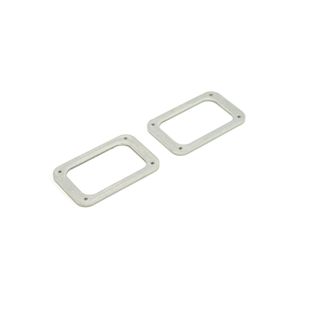 SDHQ Built Billet Aluminum S2 Flush Mount Backing Plates display 