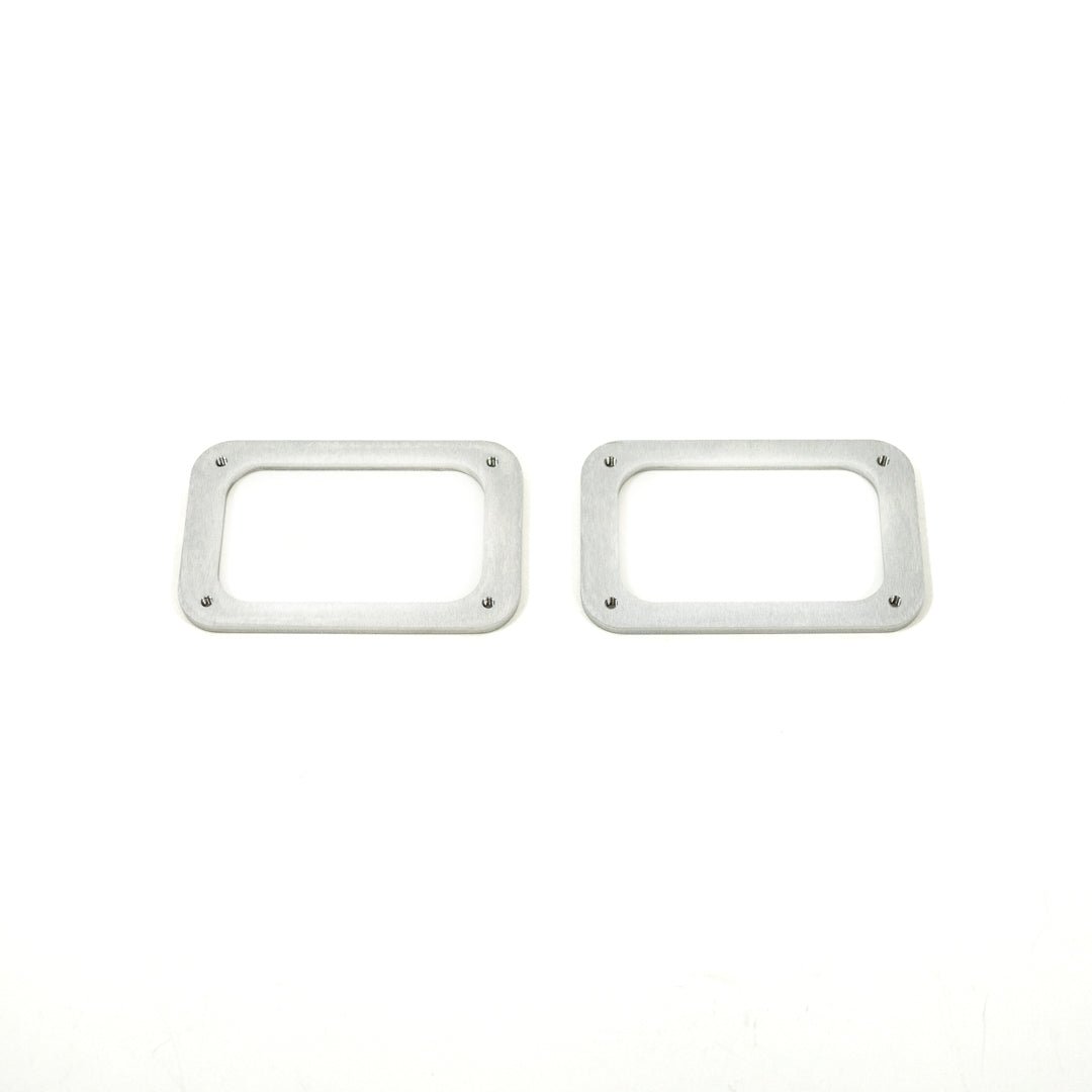 SDHQ Built Billet Aluminum S2 Flush Mount Backing Plates display 