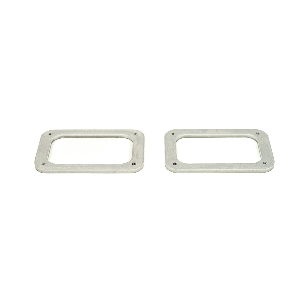 SDHQ Built Billet Aluminum S2 Flush Mount Backing Plates display 