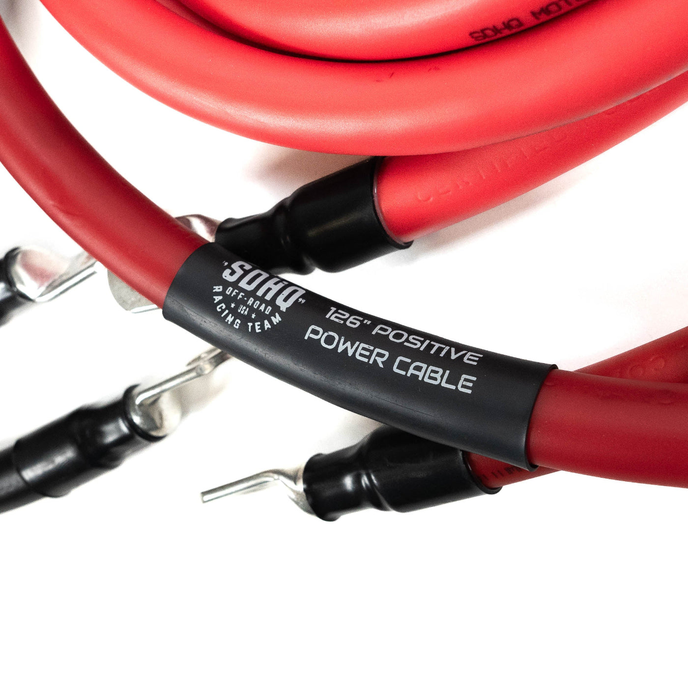 SDHQ Built 2022+ Tundra Hybrid 1/0 Cable Kit for Power Solution Kit DISPLAY OF POSITIVE CABLE