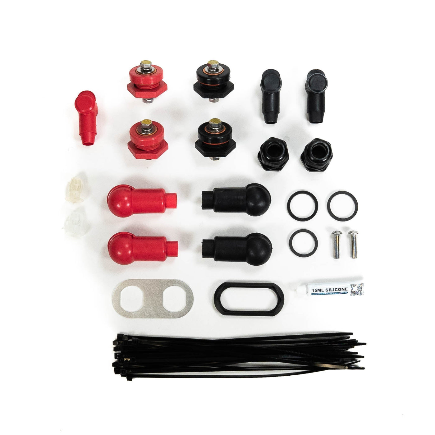SDHQ Built 2022+ Tundra Hybrid Terminal Hardware Kit for Power Solution Kit DISPLAY OF ALL INCLUDED PARTS