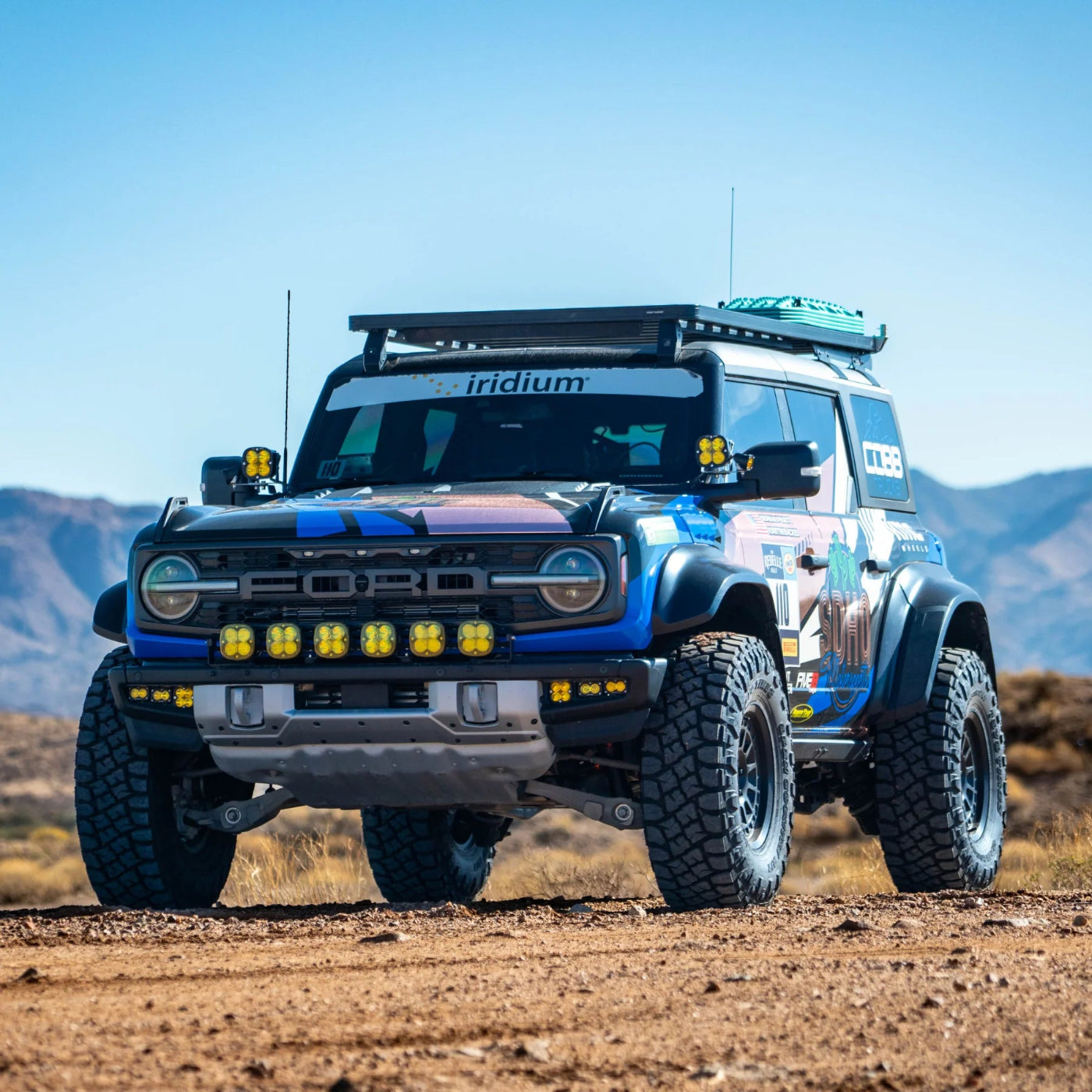 SDHQ BRONCO RAPTOR ACTUAL VEHICLE THAT THE PATCH IS DESIGNED AFTER
