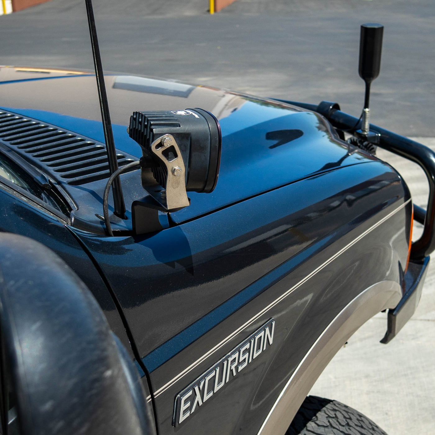 '00-05 Ford Excursion SDHQ Built A-Pillar Light Mounts