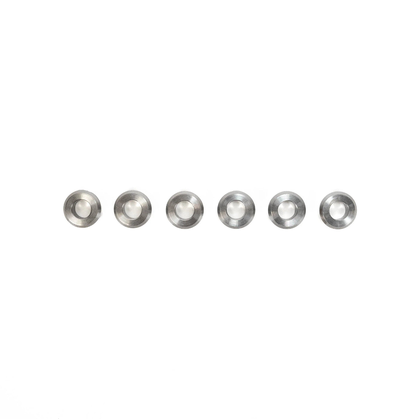 SDHQ BUILT MACHINED STEPPED WELD WASHERS 9/16" DISPLAY OF A PACK OF SIX