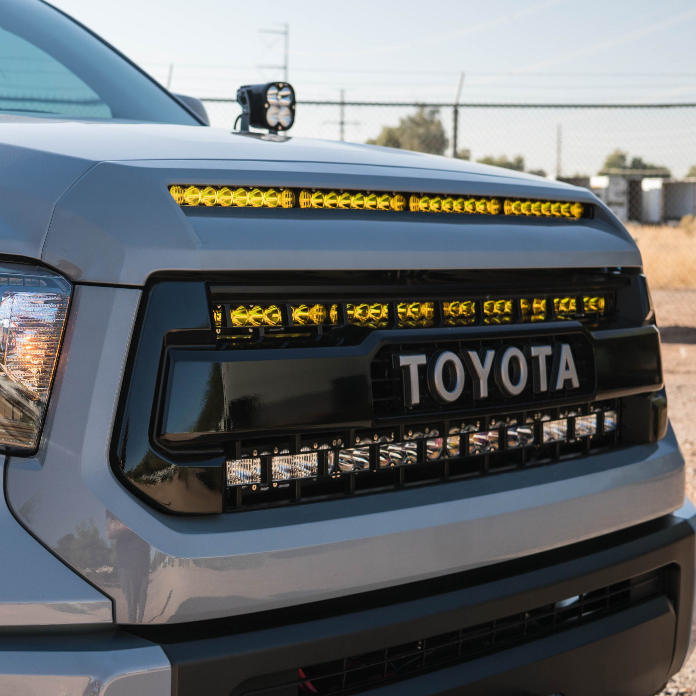 SDHQ BUILT 14-21 TUNDRA BEHIND THE GRILLE MOUNT DISPLAY INSTALLED ON TRD PRO TUNDRA