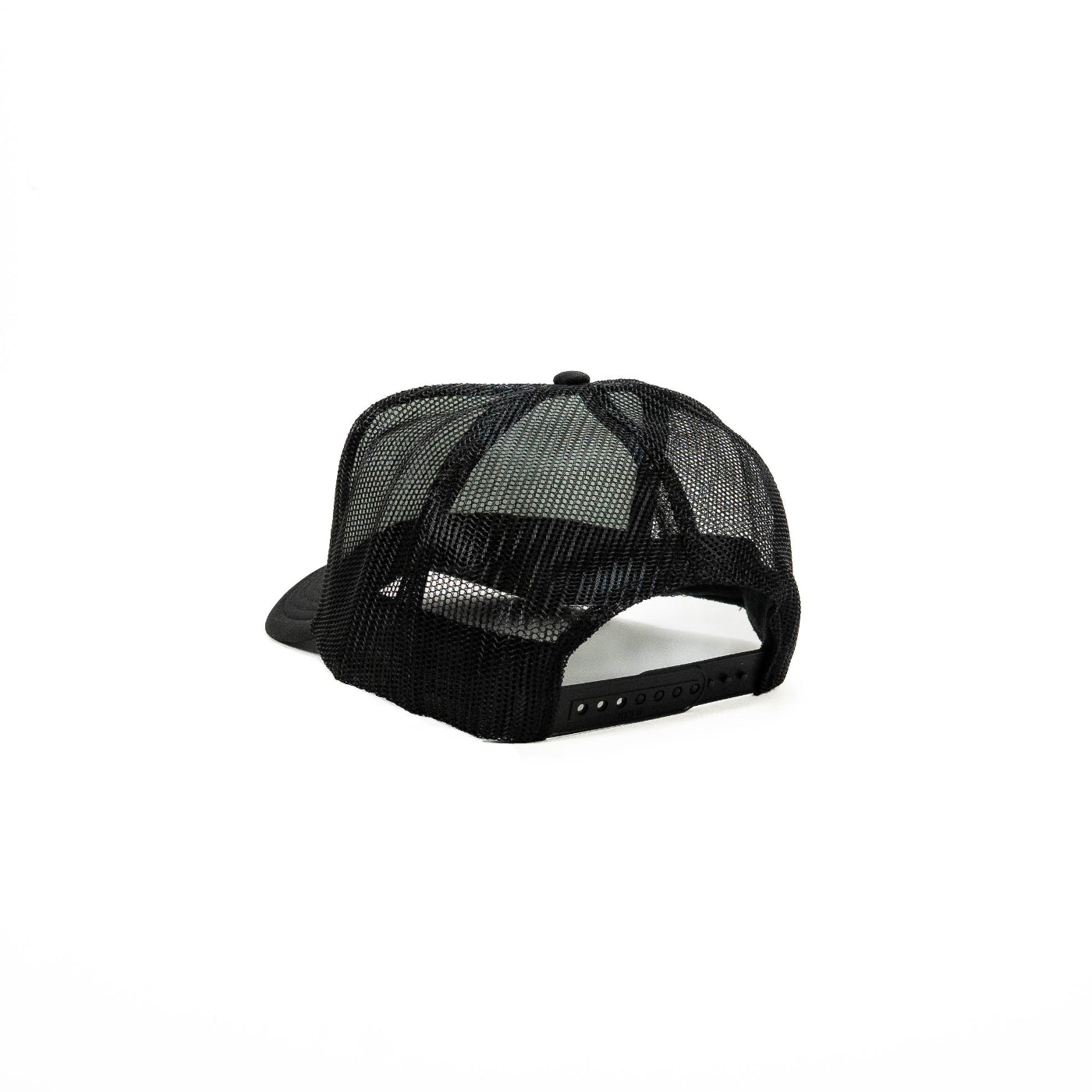 SDHQ Speed Shop Trucker Hat display of rear of hat to show mesh
