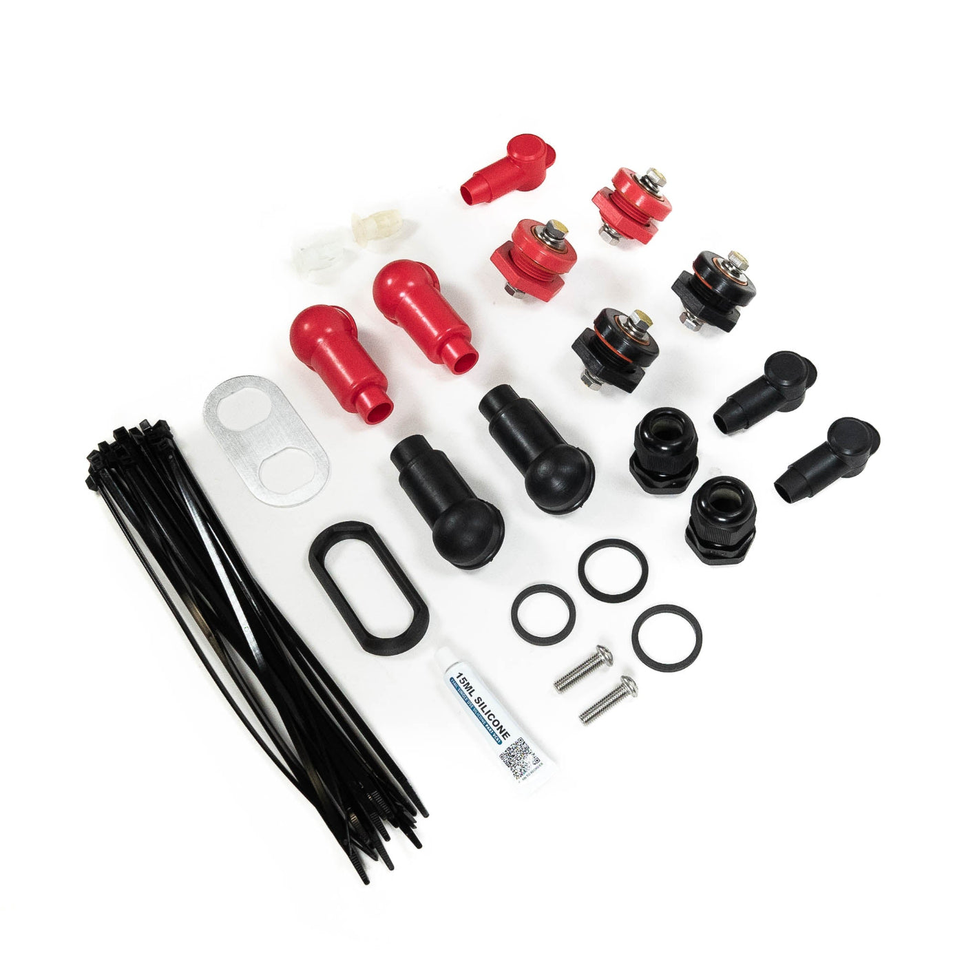 SDHQ Built 2022+ Tundra Hybrid Terminal Hardware Kit for Power Solution Kit DISPLAY OF INCLUDED PARTS