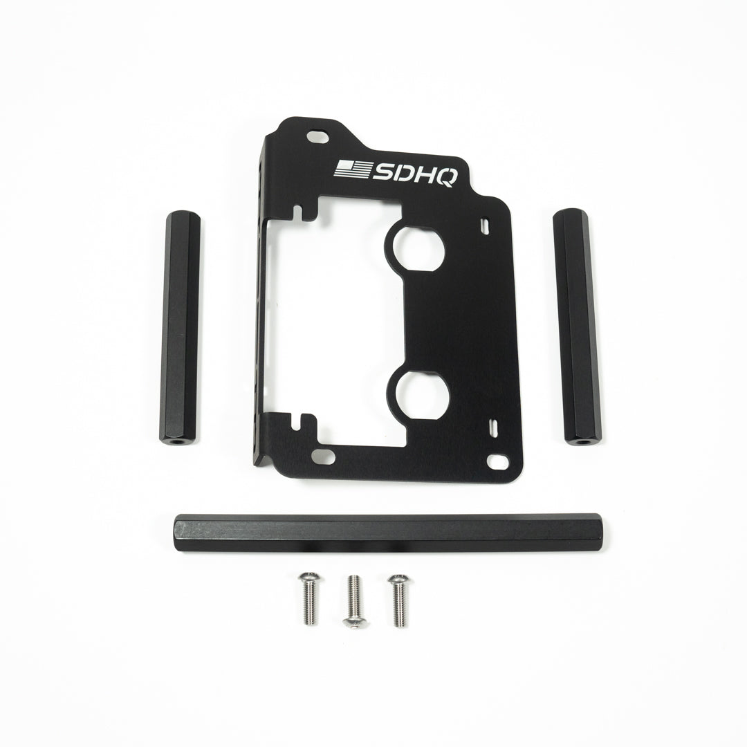 2023-2024 Toyota Sequoia SDHQ Built Under Hood Power Solution Kit Display of included power mount