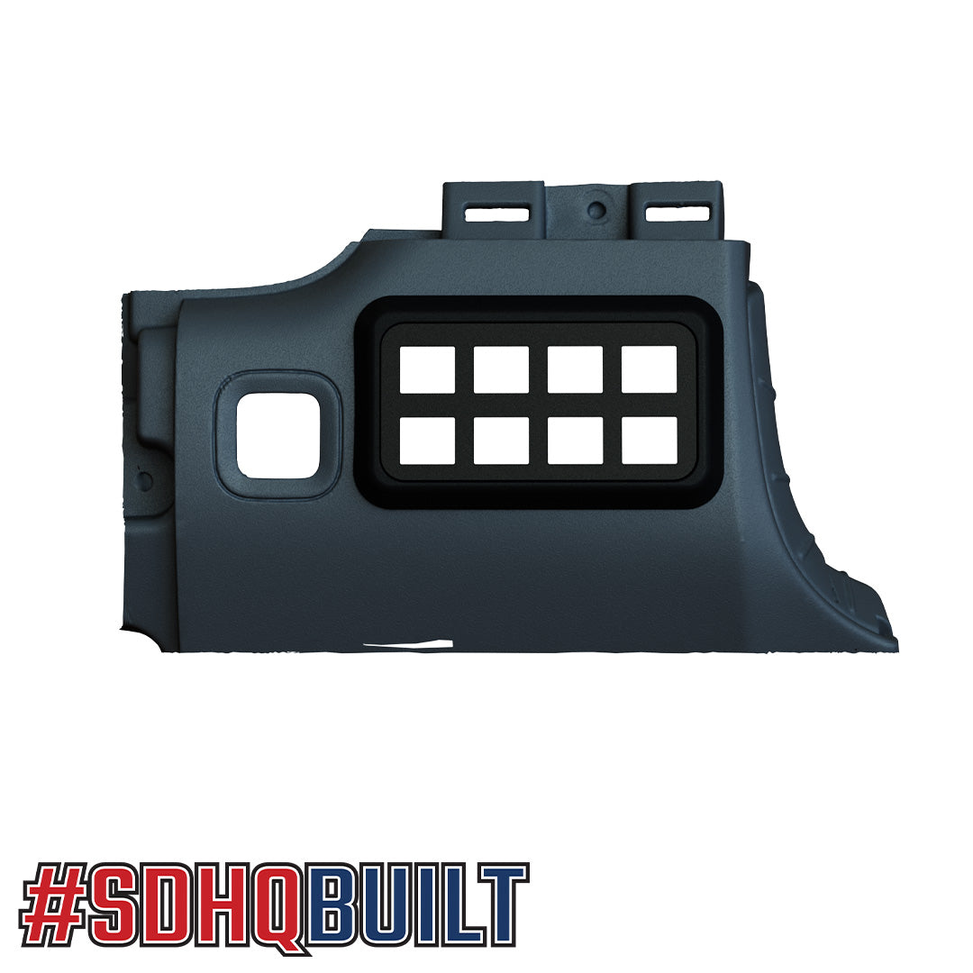 2020-2023 SDHQ Built Silverado/Sierra 2500/3500 Switch Pros 9100 Keypad Mount Design 