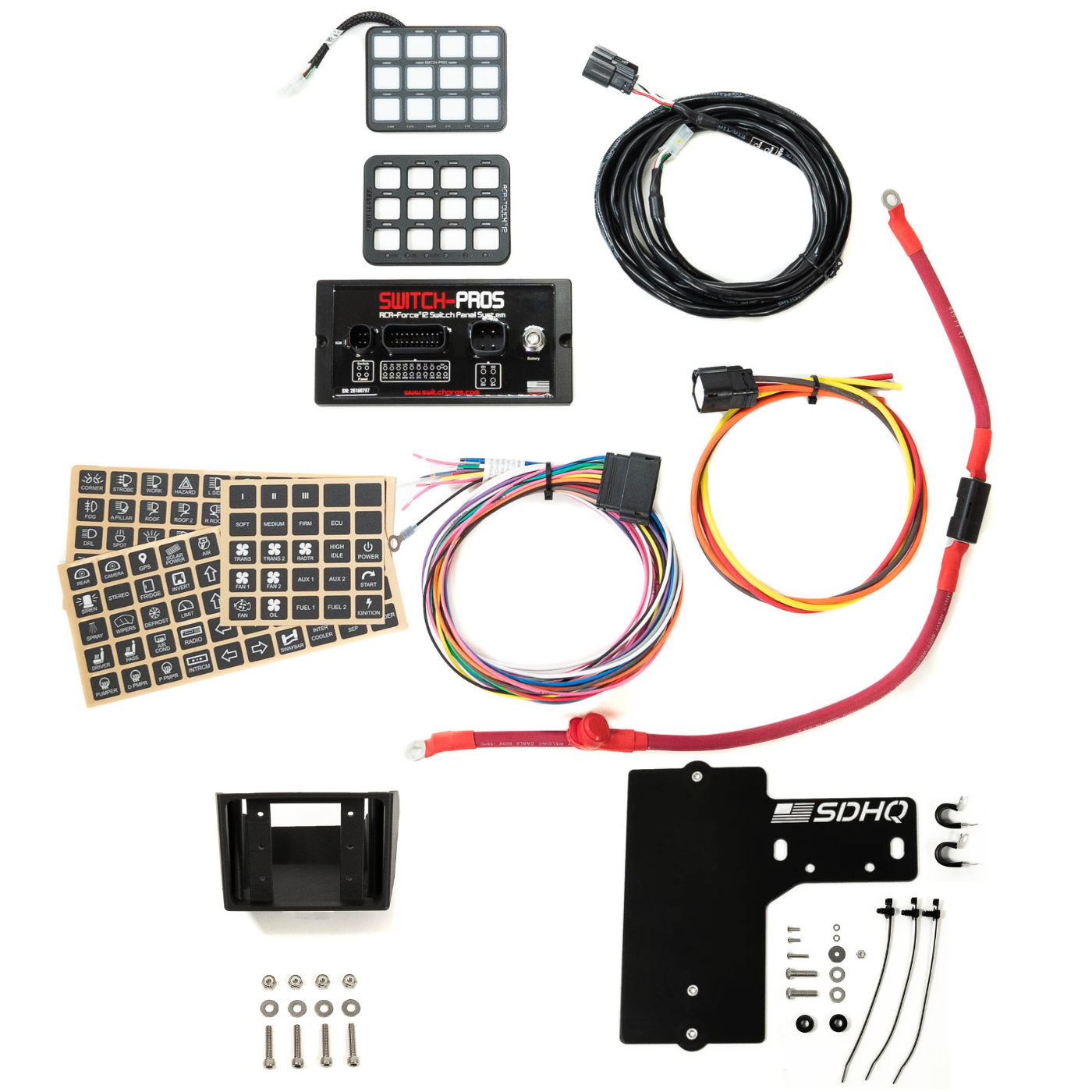 '16-23 Toyota Tacoma SDHQ Built Complete Switch Pros RCR-FORCE-12 Mounting Kit