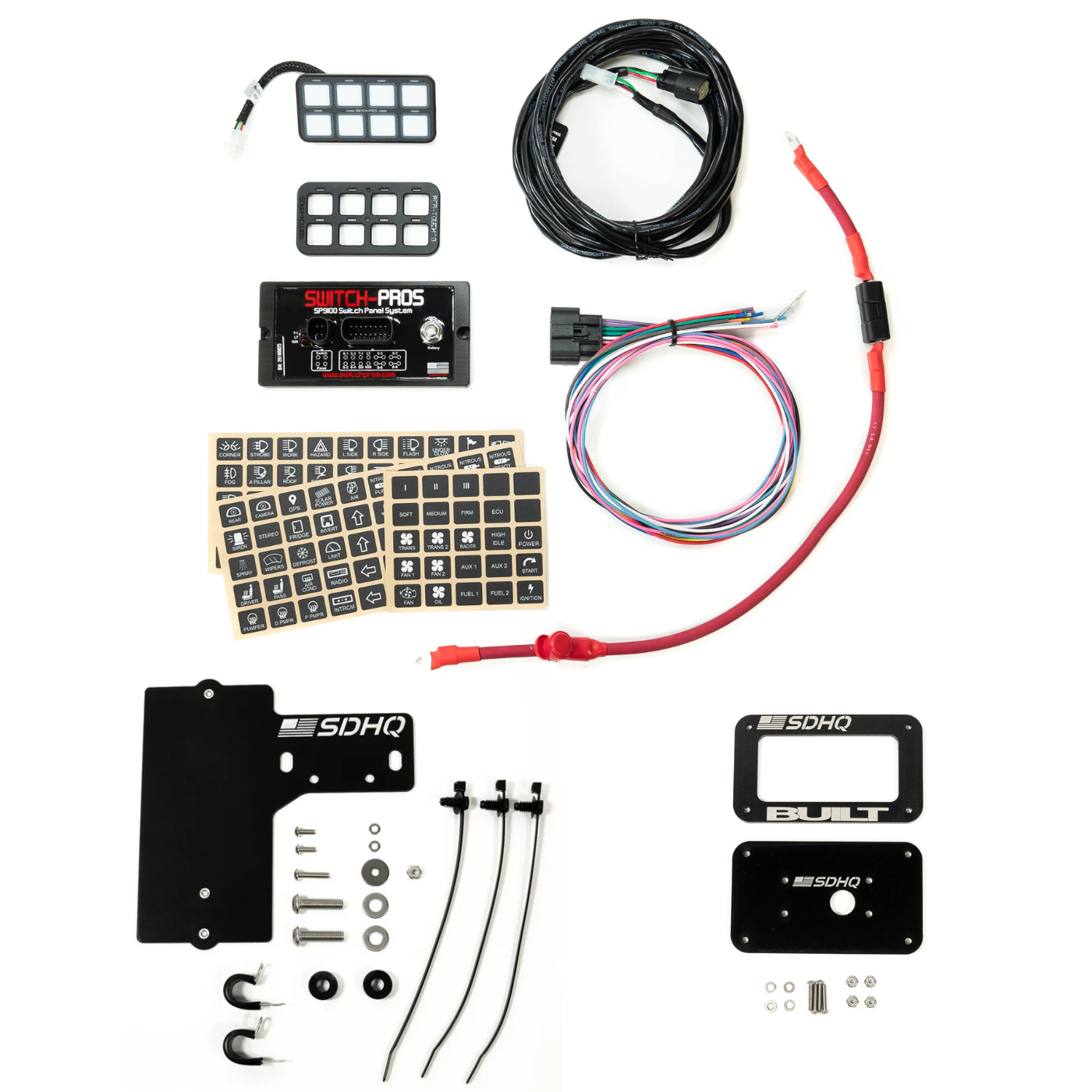 '16-23 Toyota Tacoma SDHQ Built Complete Overhead SP-9100 Mounting Kit