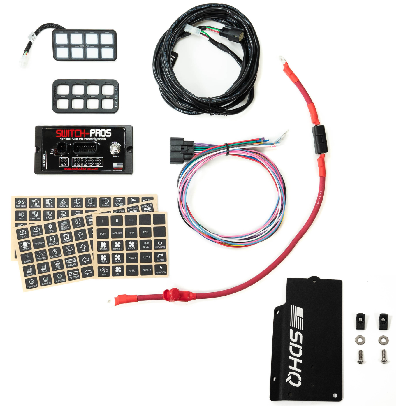 '14-21 Toyota Tundra SDHQ Built Complete Switch Pros SP-9100 Mounting Kit