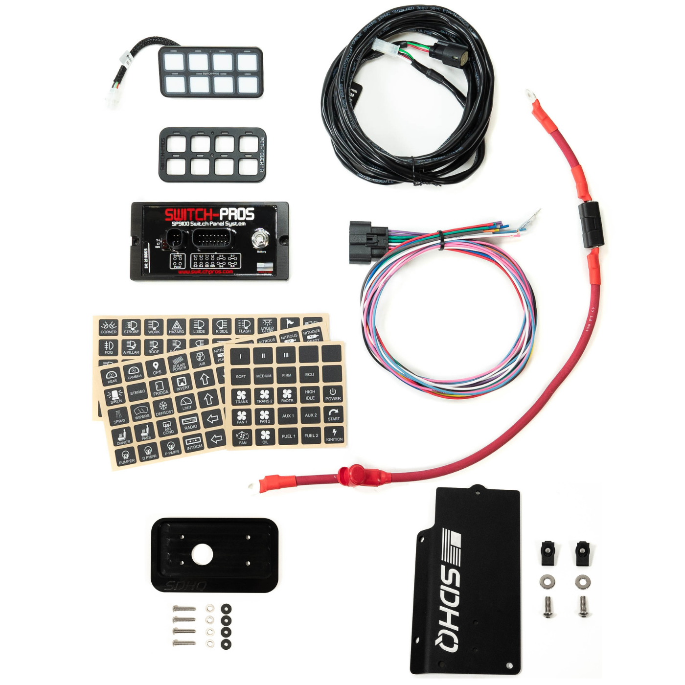 '14-21 Toyota Tundra SDHQ Built Complete Switch Pros SP-9100 Mounting Kit