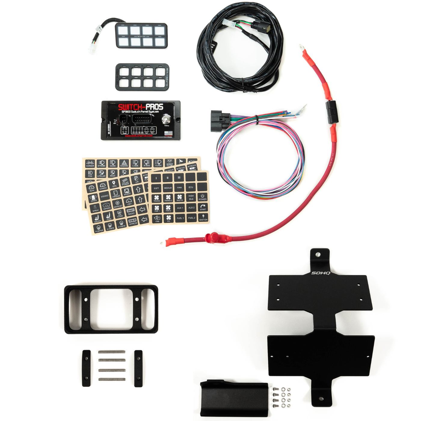 '22-25 Toyota Tundra SDHQ Built Complete Switch-Pros SP-9100 Mounting Kit