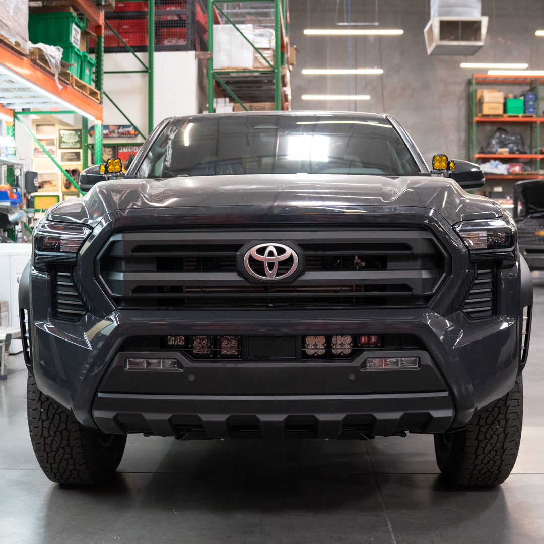 2024+ Toyota Tacoma Bumper Light Mount installed display 