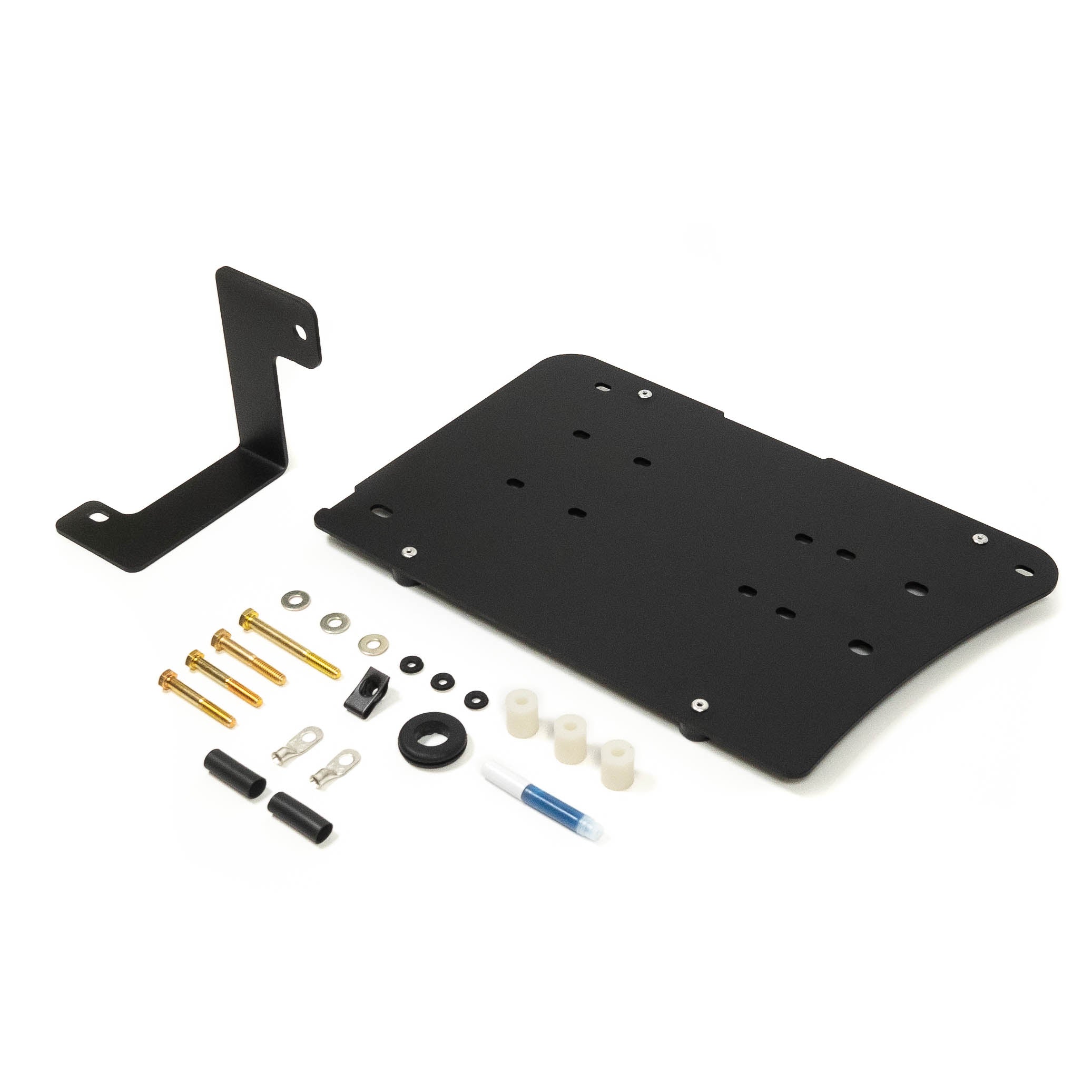 '05-23 Toyota Tacoma SDHQ Built ARB Compressor Mount Display of Included Parts 