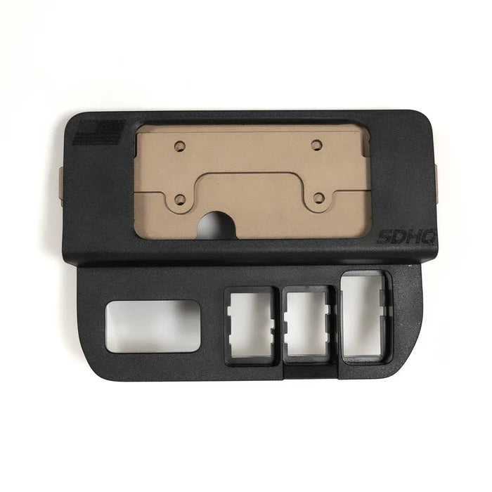 '16-23 Toyota Tacoma SDHQ Built Complete Switch Pros SP-9100 Mounting Kit Display of Replacement Switch Panel Keypad Mount 