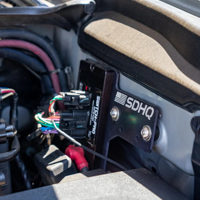 '16-23 Toyota Tacoma SDHQ Built Complete Switch Pros SP-9100 Mounting Kit Power Module Mount installed Display 