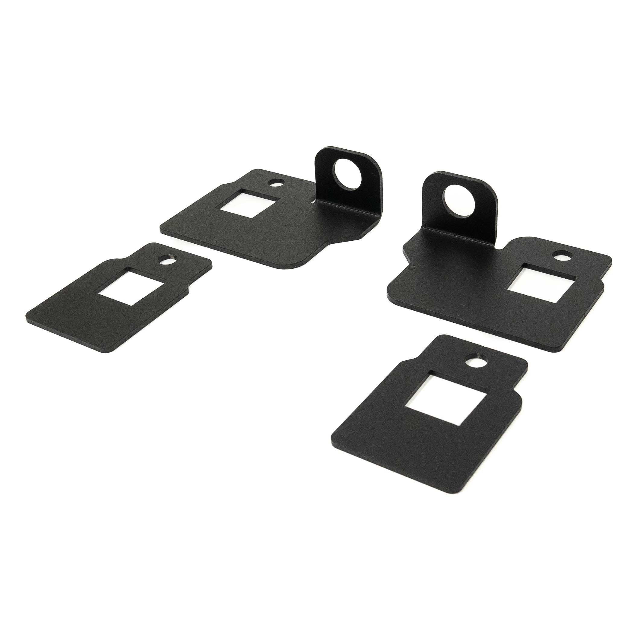 2022- 2024 Tundra SDHQ Built Remote Air Chuck and Switch Mounting Kit Display of Included Brackets 