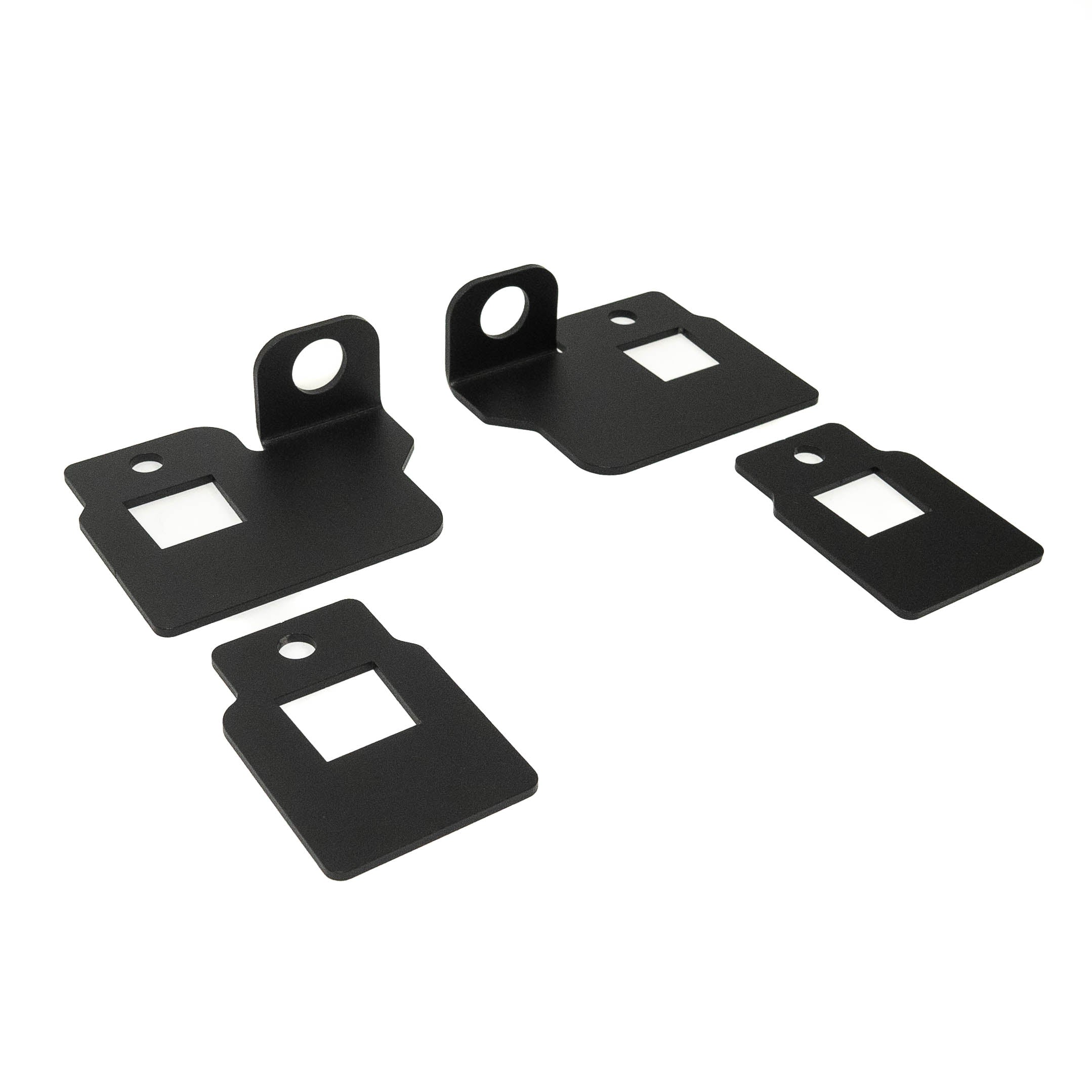 2022- 2024 Tundra SDHQ Built Remote Air Chuck and Switch Mounting Kit Display of Included Brackets 