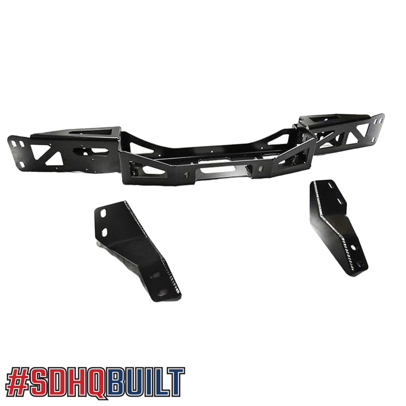 '10-21 Toyota Tundra SDHQ Built Hidden Winch Mount Display of Included Parts 