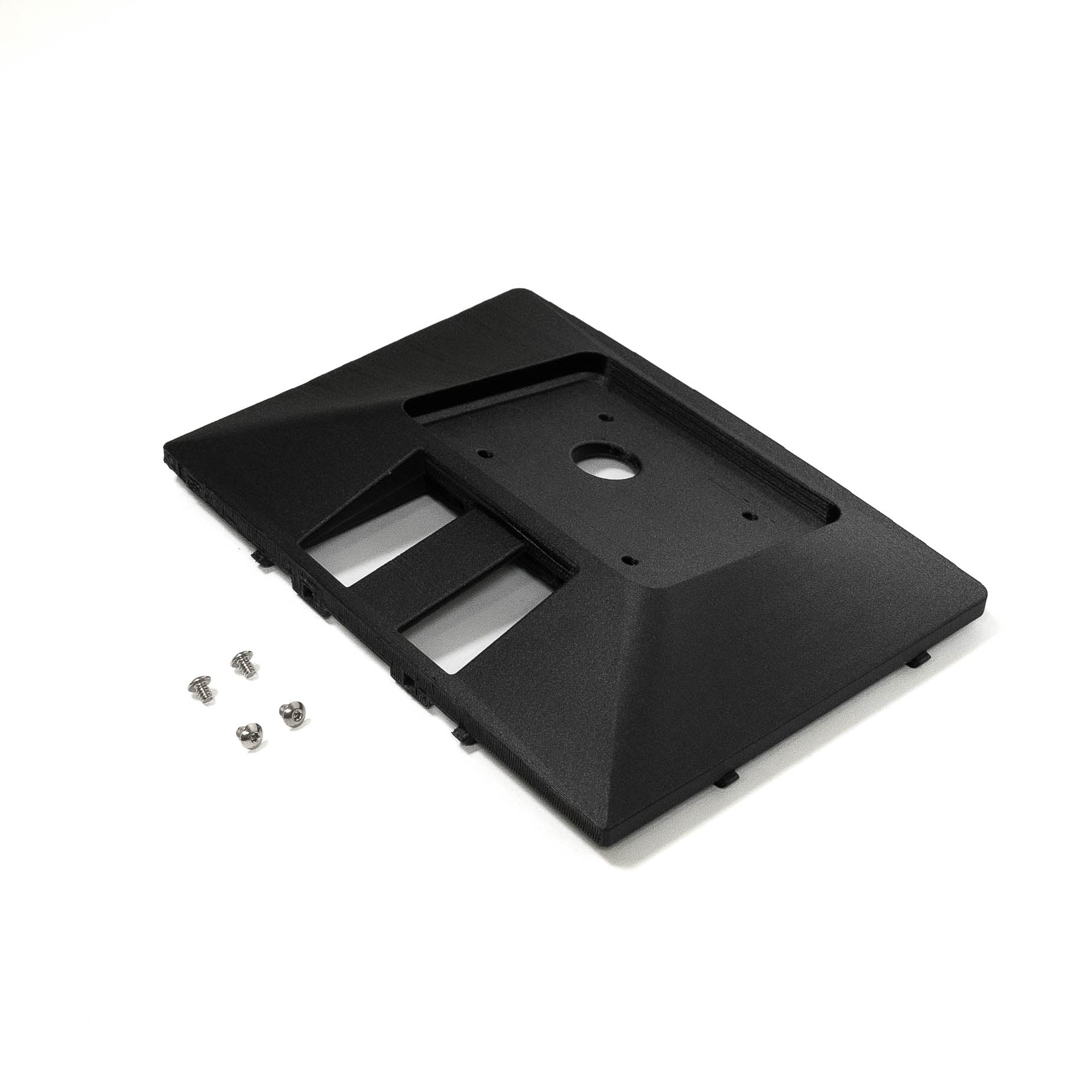 2014-21 Toyota Tundra with Sunroof Switch Pros RCR-12 Overhead Keypad Mount Display of included parts and hardware 