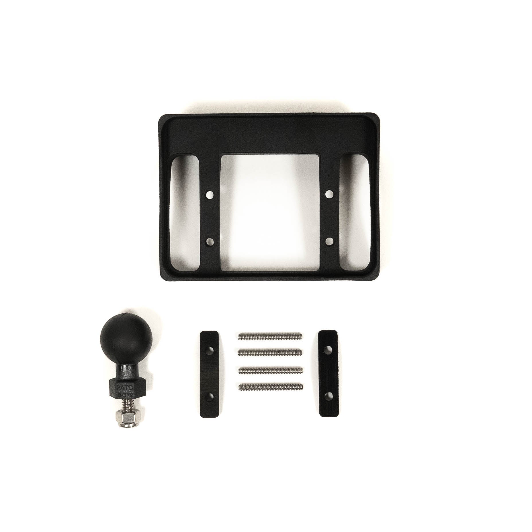 '22-24 Toyota Tundra SDHQ Built Complete Switch-Pros RCR-Force-12 Mounting Kit Keypad Mount Display of Included Parts and Hardware 