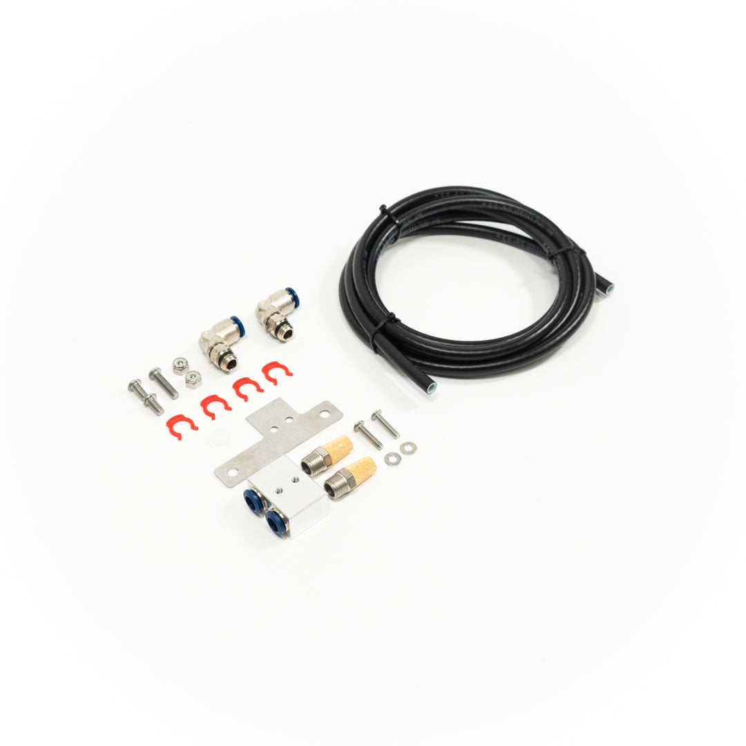 '22-24 Tundra/'23-24 Sequoia/'24 Tacoma ARB Filter Relocation Kit Display of included parts and hardware 