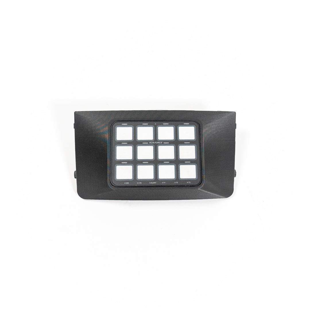 22-24 Tundra, 23-24 Sequoia, 24 Tacoma SDHQ Built Toyota Overhead Switch Pros Keypad Mount RCR display 
