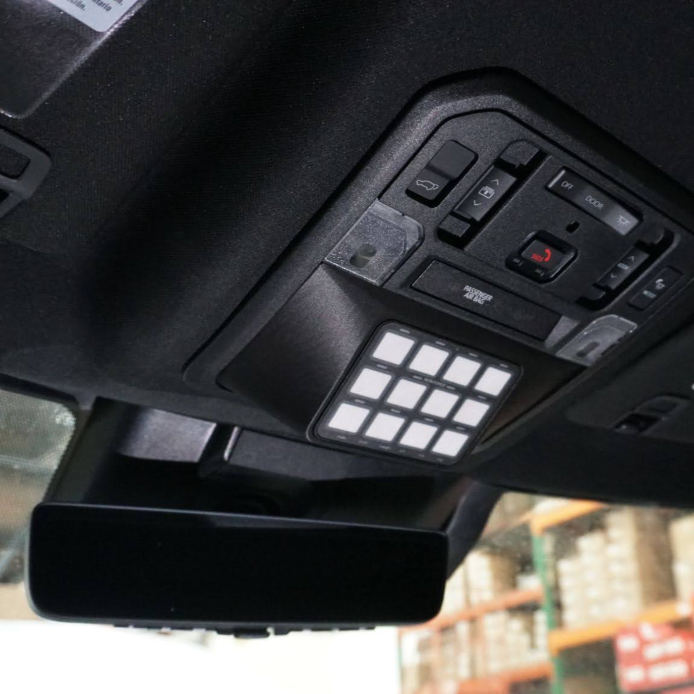 22-24 Tundra, 23-24 Sequoia, 24 Tacoma SDHQ Built Toyota Overhead Switch Pros Keypad Mount RCR installed 