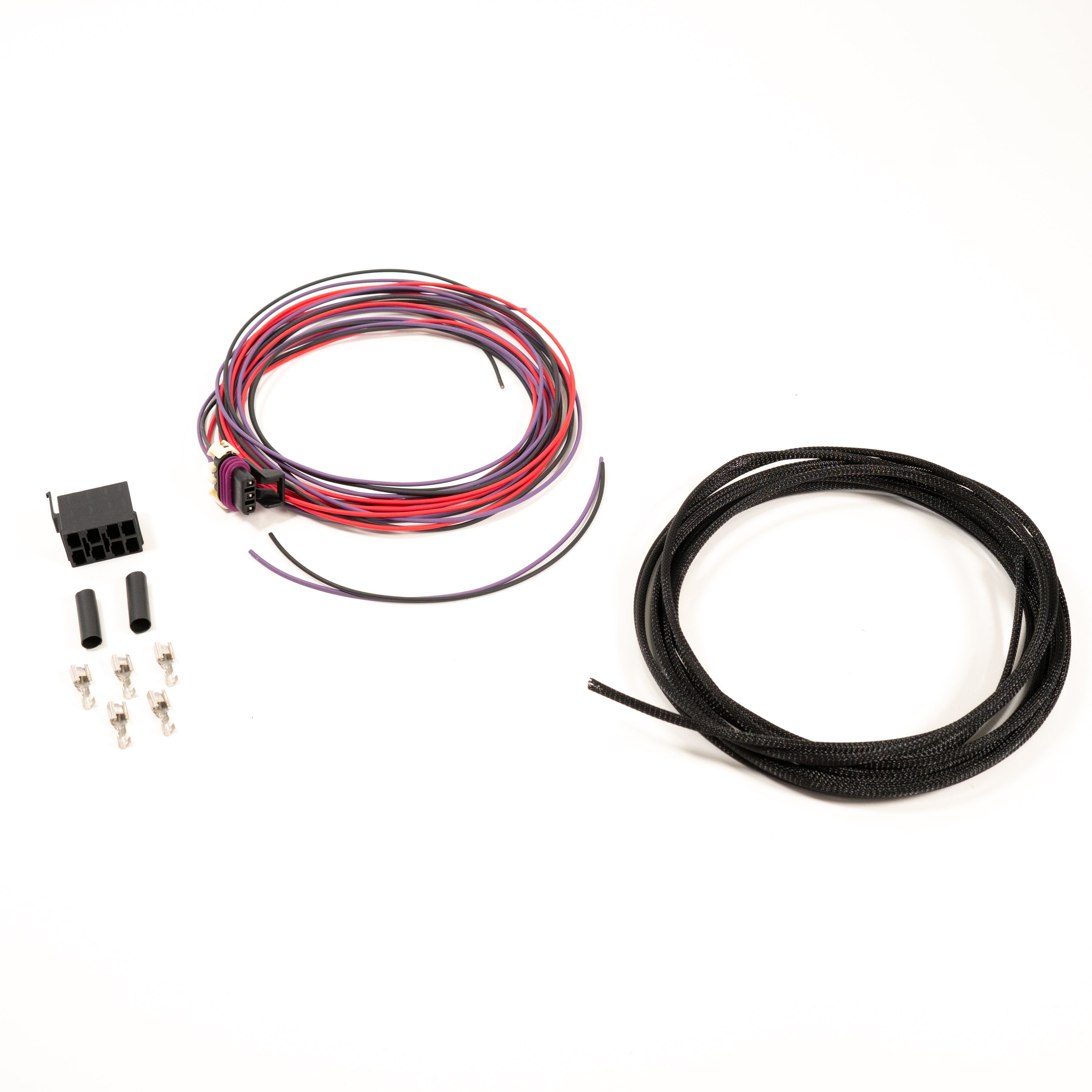 SDHQ Built ARB Twin 10ft Remote Switch Harness Kit Display of included parts 