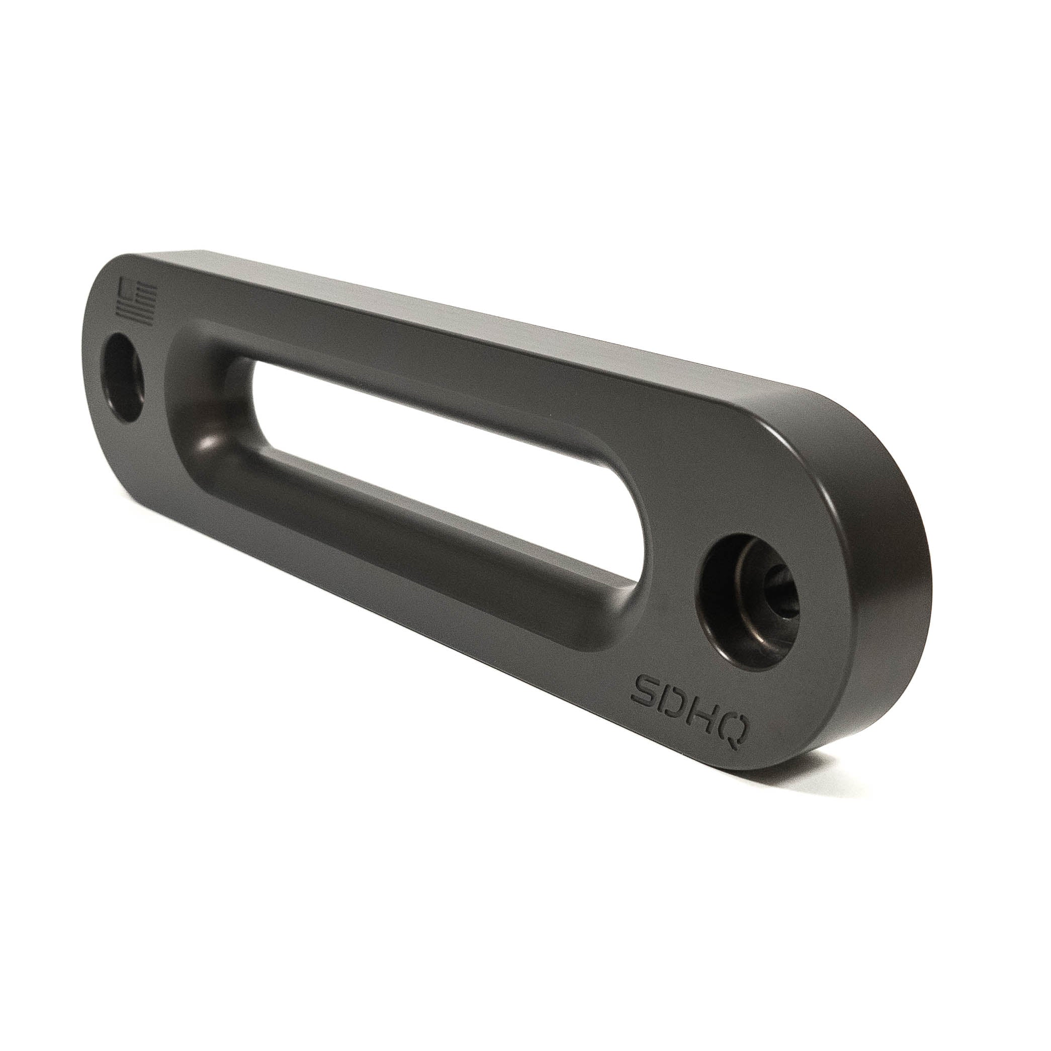SDHQ Built Universal 1.0” Billet Aluminum Fairlead Angled View Display 