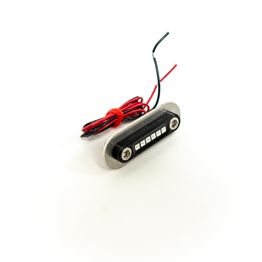 SDHQ Built Universal Dune Gear Micro Rock Light - Fender Liner Mount display with light mounted