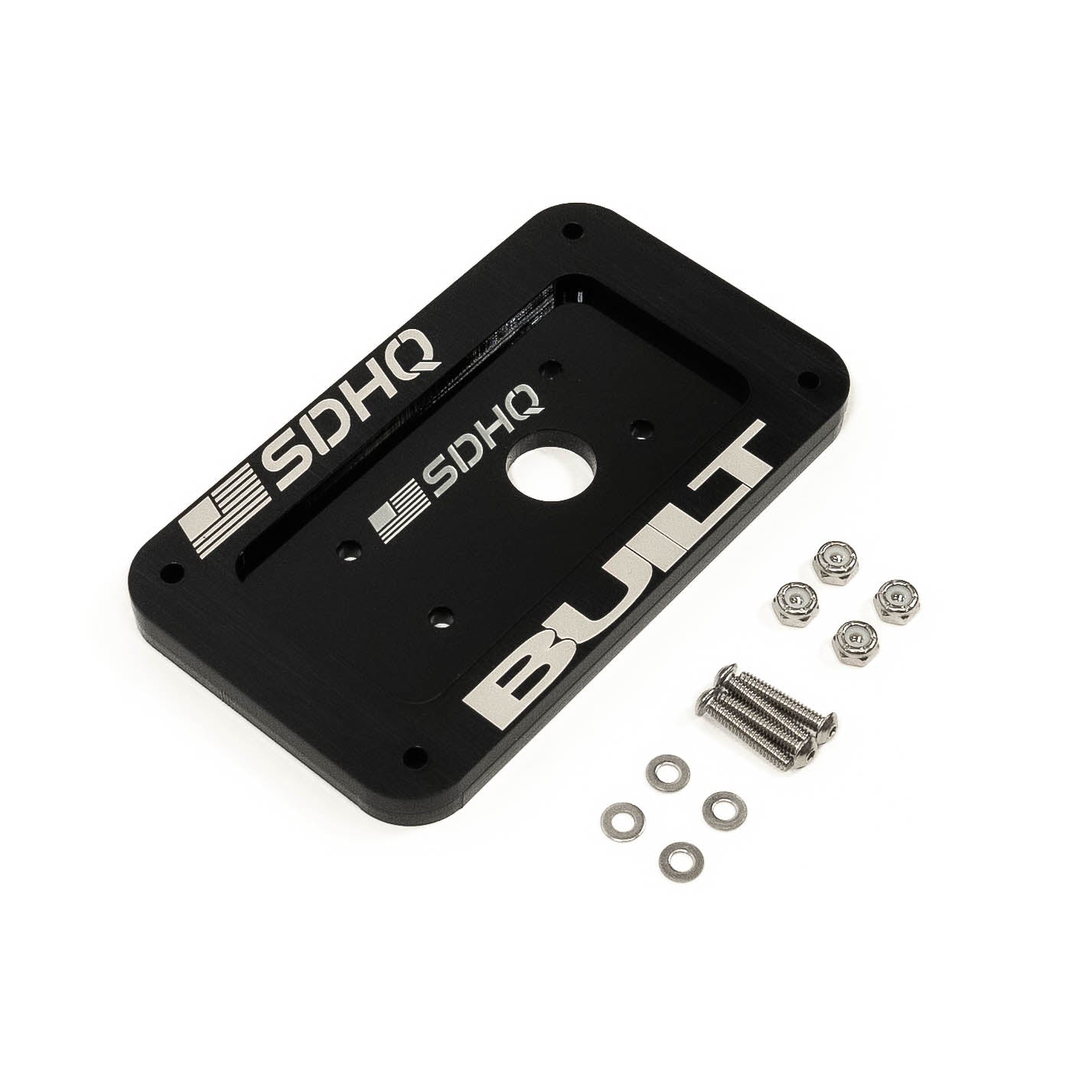 SDHQ Built Universal Switch-Pros SP-9100 Keypad Mount Display of Included parts 